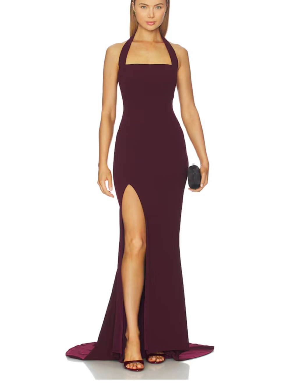 Nookie Boulevard Gown in Wine